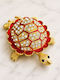 La Belle Maison Decorative Turtle Made of Metal D2072-1 10x6.5x4cm