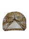 Turban in Braun Farbe