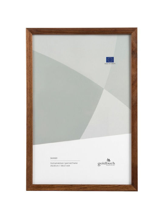The Paper Box Κορνίζα Ξύλινη με Καφέ Πλαίσιο