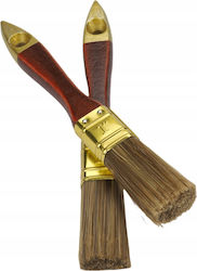 Acrylic Brush Gold 1"