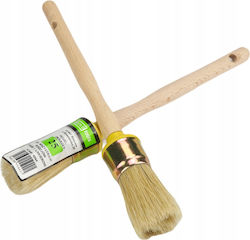 Round Brush Gold 25