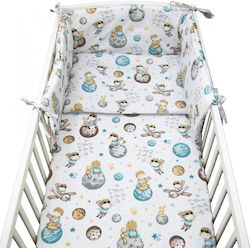 Kerstin Kerstin Baby Bettwäsche-Set Für Krippe Mehrfarbig 3 Stück