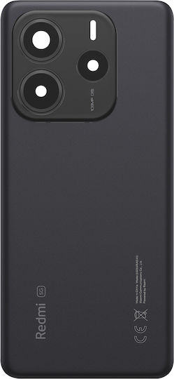 Γνήσιο Καπάκι Μπαταρίας Xiaomi Redmi Note 14 5g Black Service Pack 56002700o1700