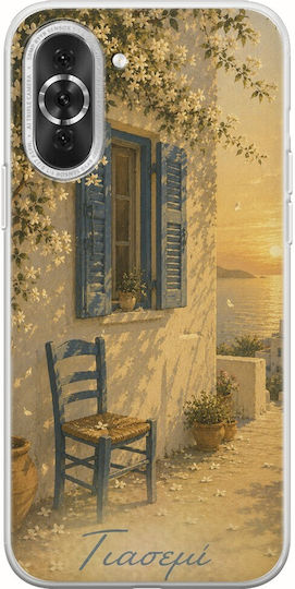 Θήκη Kalokairi Collection Γιασεμί Huawei Nova 10 Pro Flexible Tpu Διάφανη Σιλικόνη