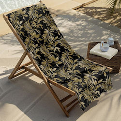 Nima Beach Towel Black