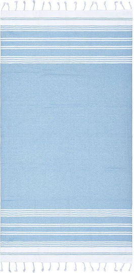 Ble Resort Collection Beach Towel Cotton Turquoise 180x90cm