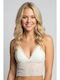 Women's Sports Bra Ecru with Light Padding