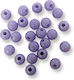 Acrylic Bead Round Lilac 6mm Hole 1.5mm Pack of 150 Pieces 150 pcs