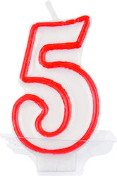 Number Candle 5