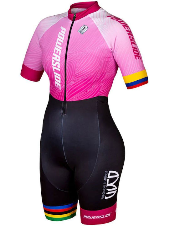 Powerslide Racing Suit Gaby Rueda Μαύρο Ροζ