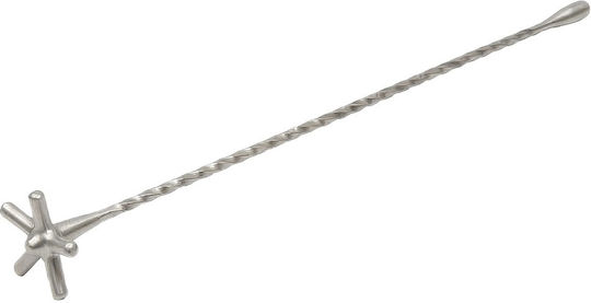 Κουτάλι Αναδευτήρας Zefiro Inox 18/10 30cm Ασημί Φινίρισμα Lumian Lumian.0498