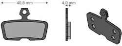 Brenta Bike Bicycle Brake Pads E-bike Mtb Road Electric Fits Avid Code 2011-2014 Code R Sram Code Rsc R 2017 Guide Re Maximum High Temperature Resistance Br223