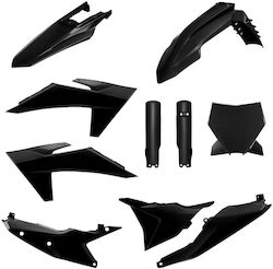 Polisport Plastic Kit Ktm Sx Sxf Xc 23 24 Black Durable