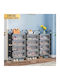 Plastic Shoe Organizer 122x27x90cm