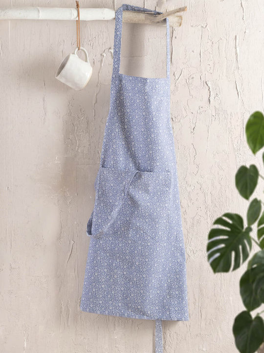 Rythmos Junie Küchenschürze Blau 108-106-3213