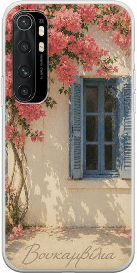 Handyhülle Kalokairi Collection Boukamvília Xiaomi Mi Note 10 Lite Flexible Tpu Transparente Silikon