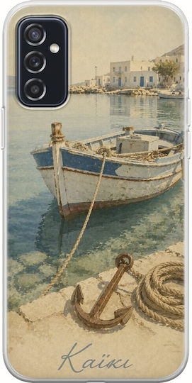 Калъф Kalokairi Collection Каики Samsung Galaxy M52 5g Гъвкав TPU Прозрачен Силикон