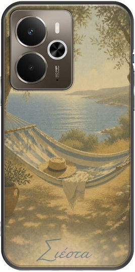Θήκη Kalokairi Collection Σιέστα Realme 14 5g Black Tpu Μαύρη Σιλικόνη