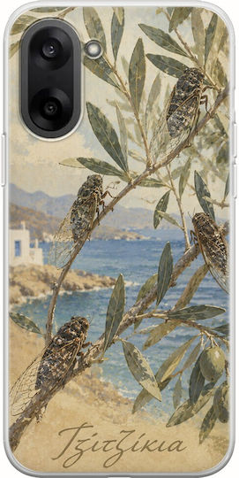 Kalokairi Collection Cicadas Case OnePlus Nord CE5 5G Flexible TPU Transparent Silicone