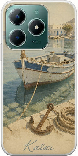 Θήκη Kalokairi Collection Καΐκι Realme C61 Flexible Tpu Διάφανη Σιλικόνη