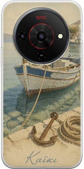 Kalokairi Collection Boat Case Zte Blade A76 5g Flexible Tpu Transparent Silicone