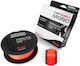 Momoi Cast Mania 1200m Orange 0.33mm Fishing Filament