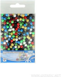 Ace Pentru Placă De Plută Cap Rotund 200 Bucăți Culori Diverse