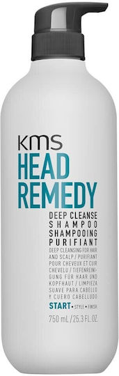 KMS Headremedy Deep Cleanse Shampoo Für Ölige Haare 750ml