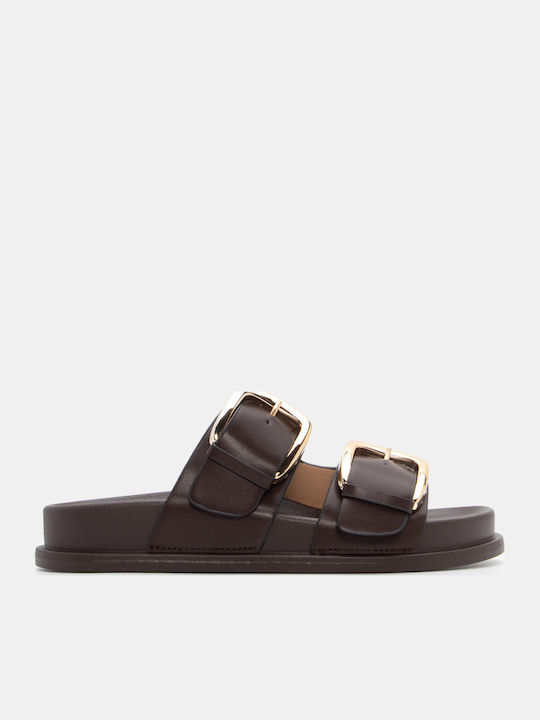 Luigi Women's Flat Sandals Flatforms Brown