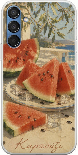 Kalokairi Collection Watermelon Case Samsung Galaxy M15 5g Flexible TPU Transparent Silicone