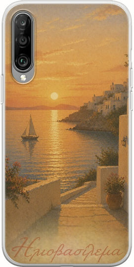 Kalokairi Collection Sunset Case Xiaomi Mi A3 Flexible TPU Transparent Silicone
