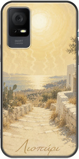 Θήκη Kalokairi Collection Λιοπύρι Tcl 408 Black Tpu Μαύρη Σιλικόνη