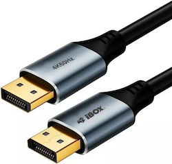 iBox HDMI male - HDMI male 2m Ασημί iBox HDMI male - HDMI male 2m Ασημί