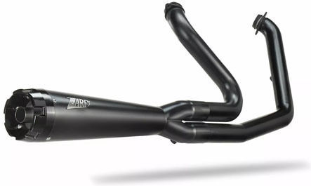 Zard M8 Softail 2-1 Комплект За Изпускателна Система Черен