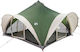 vidaXL Καλοκαιρινή Σκηνή Camping Teepee Πράσινη για 18 Άτομα 500x500x350εκ.