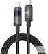 Remax USB-C Zu Blitzkabel 100W Schwarz 1,2m RC-C01