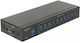 DeLock Hub 10 Ports USB 3.0 With USB-A Connection