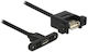 DeLock Редовен USB 2.0 към Микро USB Кабел Черен 1м 85110 1 Брой