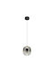Zambelis Lights Zambelis Lights Grey LED Ceiling Light with Warm White Light 15x15cm