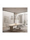 Zambelis Lights Ceiling Light Grey LED with Warm White Light 20x20cm