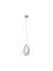 Zambelis Lights Deckenleuchte Beige mit Lampenbirnensockel G9 17x27cm