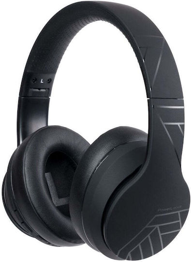 PowerLocus P6 Wireless Bluetooth Over Ear Headphones Black