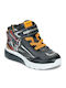 J Ciberdron Kinder Sneaker Hoch Anatomisch Schwarz