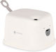 Sun Baby Step Stool Kids Anti-Slip Premium Glamour White Silver