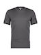 T-shirt Sunscreen Upf 40+ Dassy Nexus Next Anthracite Grey Black