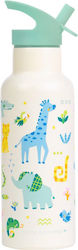 A Little Lovely Company Παγούρι Θερμός 500ml Γκρι