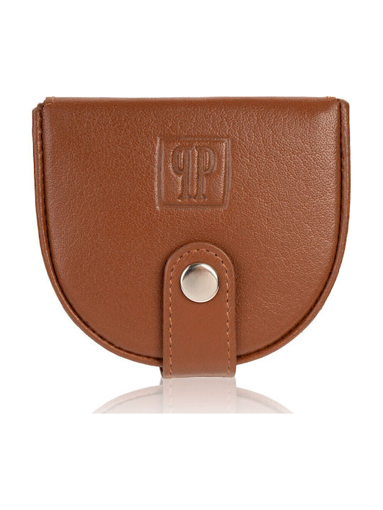Leather Men's Travel Wallet Brown