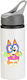 Kinder Trinkflasche Bluey 650ml Weiß Grau Herstellerfarbe
