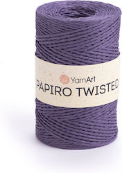 Yarnart Papiro Twisted 1324 Μωβ Νήμα Πλεξίματος...