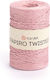 Yarnart Papiro Twisted 1326 Ροζ Πούδρας Νήμα Πλ...